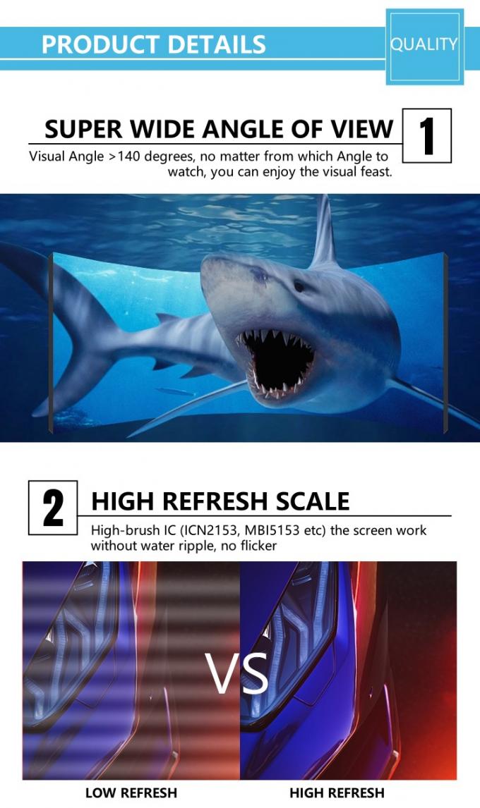 Innenarchitektur Kreativer LED-Display-Bildschirm zum Modernisieren von Büros und öffentlichen Räumen 8