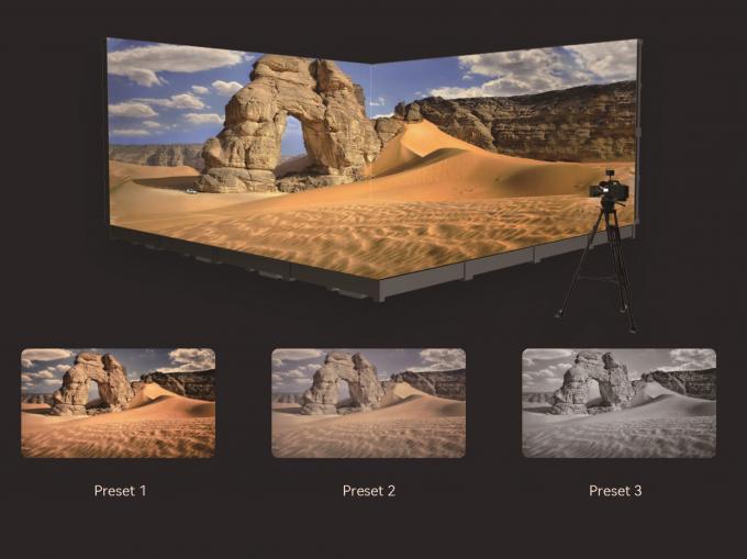 Innovative Indoor LED Videowand für die Filmproduktion Echtzeit-reaktiver Hintergrund für nahtlose Filmerfahrung 5