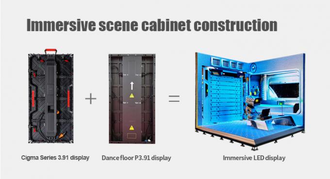 3D-LED-Bildschirm VFX VR VP XR Filmaufnahme Wand gekrümmter Led Video Wand HD Led Display Virtuelles Produktionsstudio 0