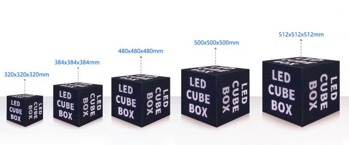 Cube LED Display P2.5 P3 P4mm Individualisierte Werbung für Einzelhandelsgeschäfte Cube LED-Bildschirm 5