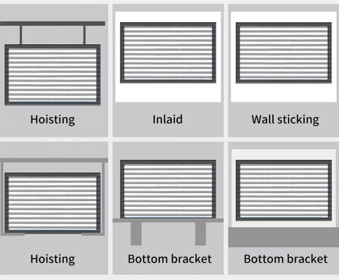 3.91-7.82mm Pixel Pitch Transparent LED Display Bildschirm mit 75% Transparenz für 5-100m Sichtweite 9