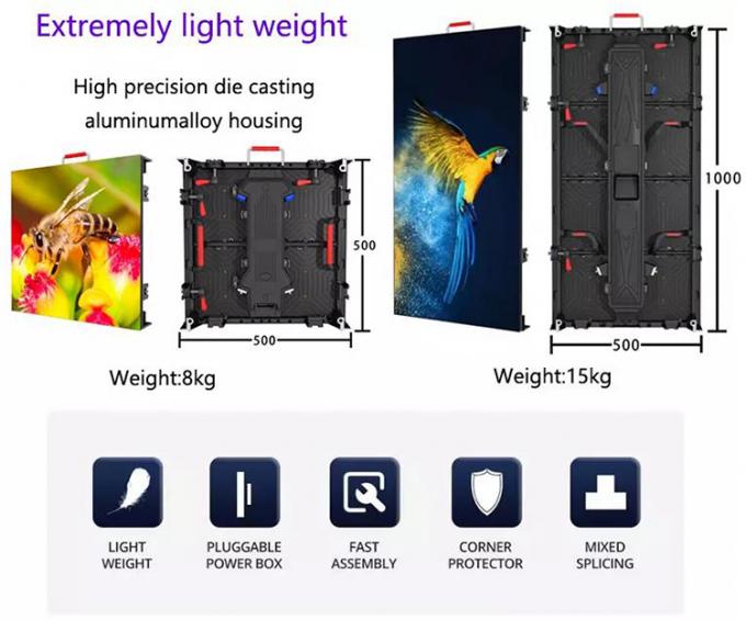 P3.91 P4.81LED-Bildschirm für Live-Auftritte im Freien LED-Bildschirm zur Vermietung LED-Bildschirm wasserdicht Bühne hohe Helligkeit Hintergrundbildschirm LED-Wand 0