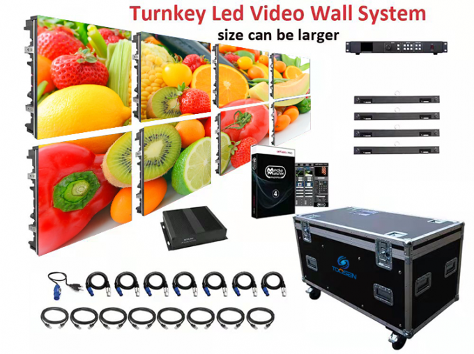 P3.91 P4.81LED-Bildschirm für Live-Auftritte im Freien LED-Bildschirm zur Vermietung LED-Bildschirm wasserdicht Bühne hohe Helligkeit Hintergrundbildschirm LED-Wand 1