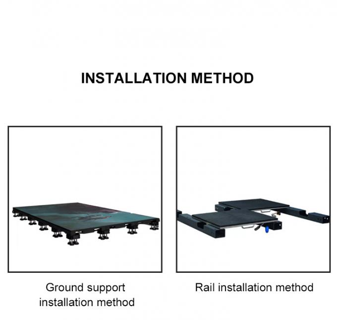 LED-Tanzfläche Display Miet-Fliesen-Panel 500*1000 High Refresh LED-Bühne Hochzeits-Bildschirm Wand P2.9 Interaktives LED-Display 6