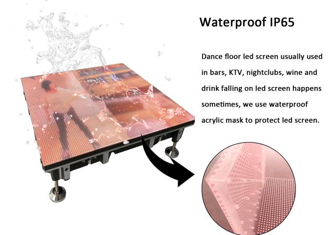 LED-Anzeigen P4.81 Tanzflächen-LED-Bildschirm Bühnenmiete Board Pantalla Innen-LED-Bildschirm 5
