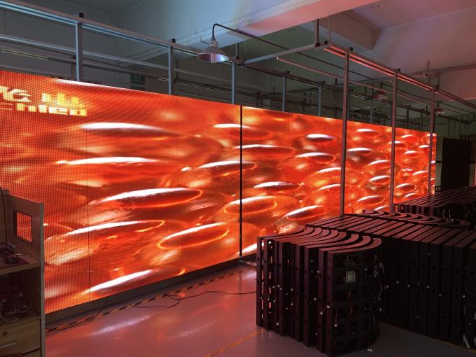 Custom 3D Transparent Wall LED für Glasbildschirm LED Transparent Werbebildschirm Innenraum Transparent Led-Display 1