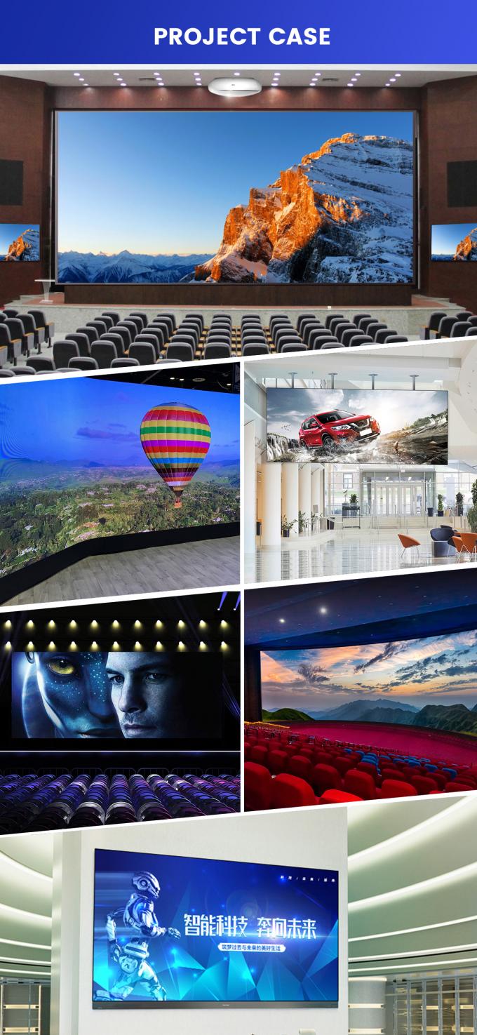 8K 4K HD P1.2 P1.5 P1.8 P2 P2.5 P3 Vollfarbe Ultrathin Fixed Indoor LED Video Wandbildschirm 2