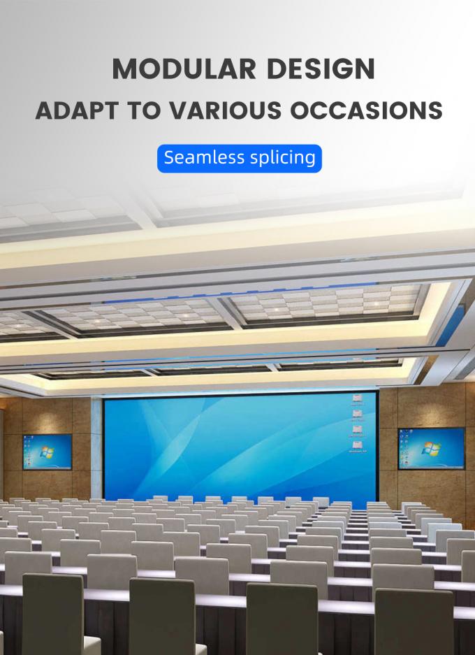 8K 4K HD P1.2 P1.5 P1.8 P2 P2.5 P3 Vollfarbe Ultrathin Fixed Indoor LED Video Wandbildschirm 3