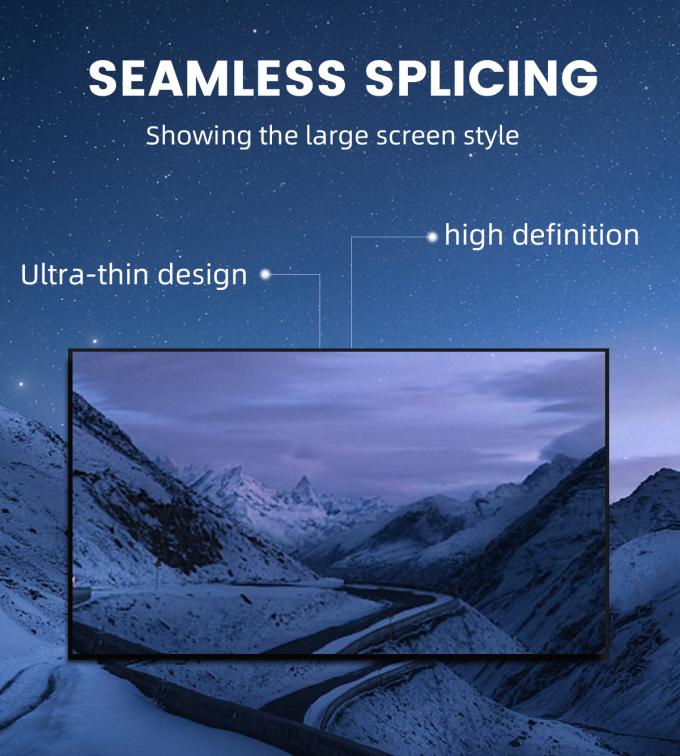 8K 4K HD P1.2 P1.5 P1.8 P2 P2.5 P3 Vollfarbe Ultrathin Fixed Indoor LED Video Wandbildschirm 5