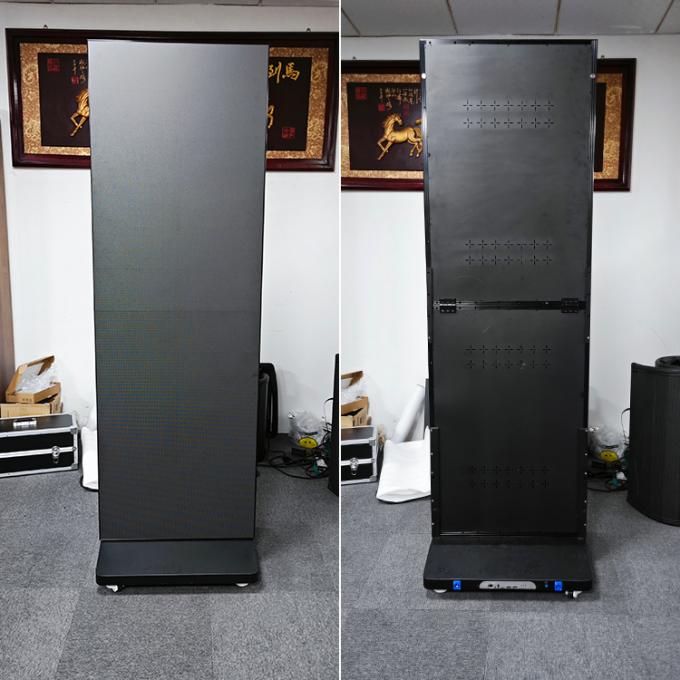 Foldable Led Poster Screen Portable Foldable GOB Led Werbe-Maschine für Einkaufszentren Konferenzraum Werbung 4