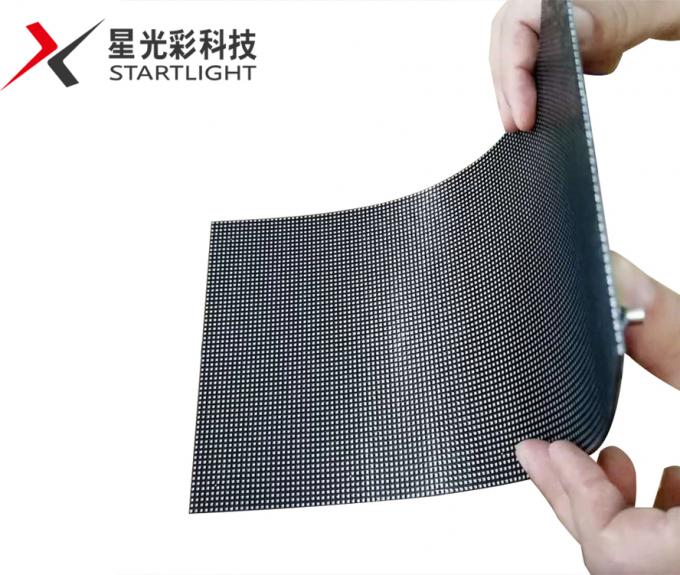P1.5 P2.5 P4 Led Soft Screen Indoor Outdoor Led Curved Soft Vertikal Flexible Anzeigenbildschirm 3
