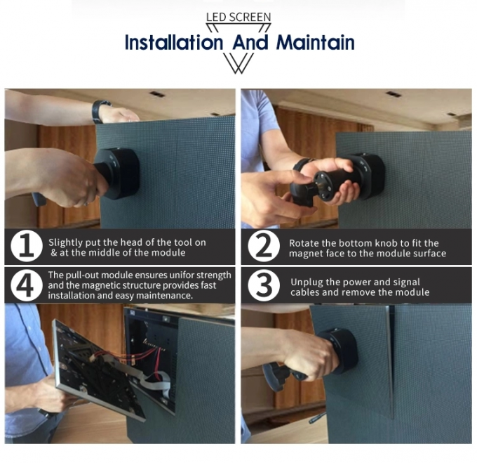 P1.5 P2.5 P4 Led Soft Screen Indoor Outdoor Led Curved Soft Vertikal Flexible Anzeigenbildschirm 7