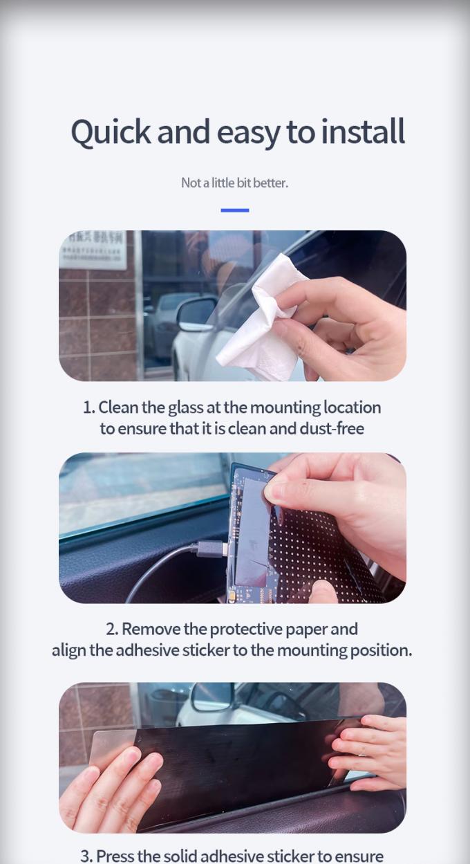 Fahrzeug-LED-Schildschirm 16*64 Programmierbar USB 5V RGB Muster Animation Text DIY Scrolling Panel Fernbedienung Werbung LED-Bildschirm 9