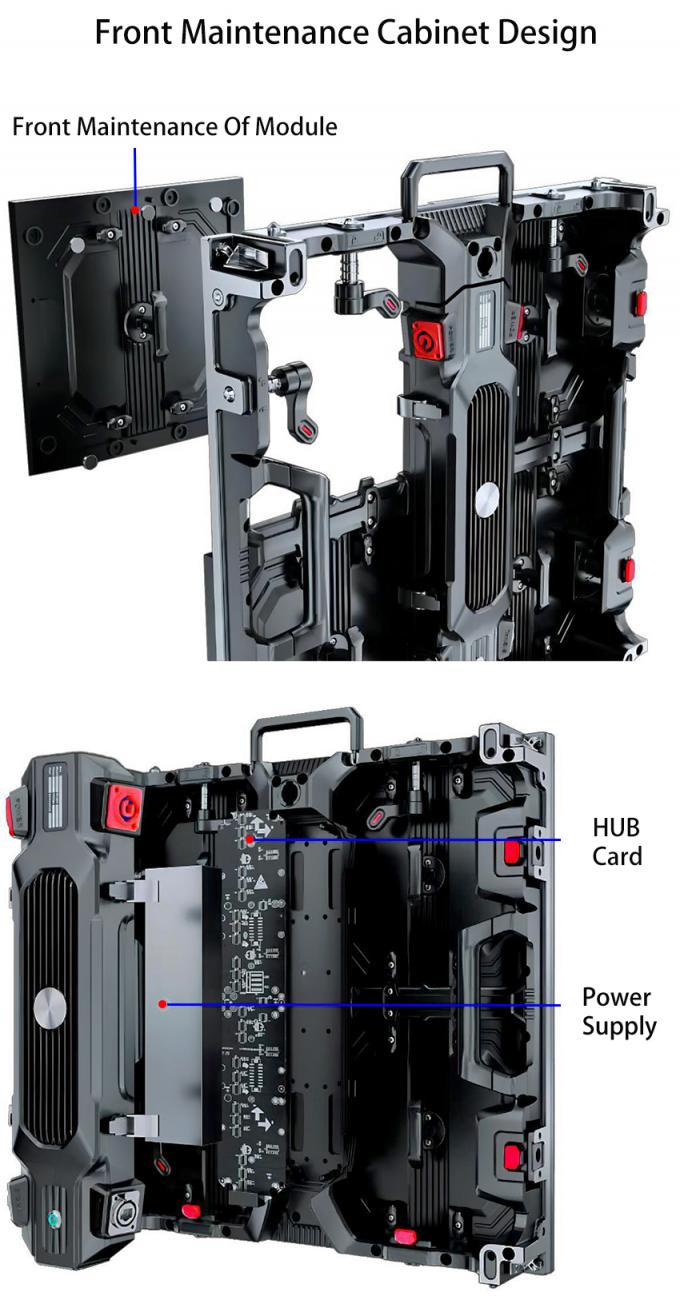 Indoor Outdoor LED-Bildschirm P1.56 P1.95 P2.6 P2.97 P3.91 für Bühnen-Videowand-Anzeigetafel 3
