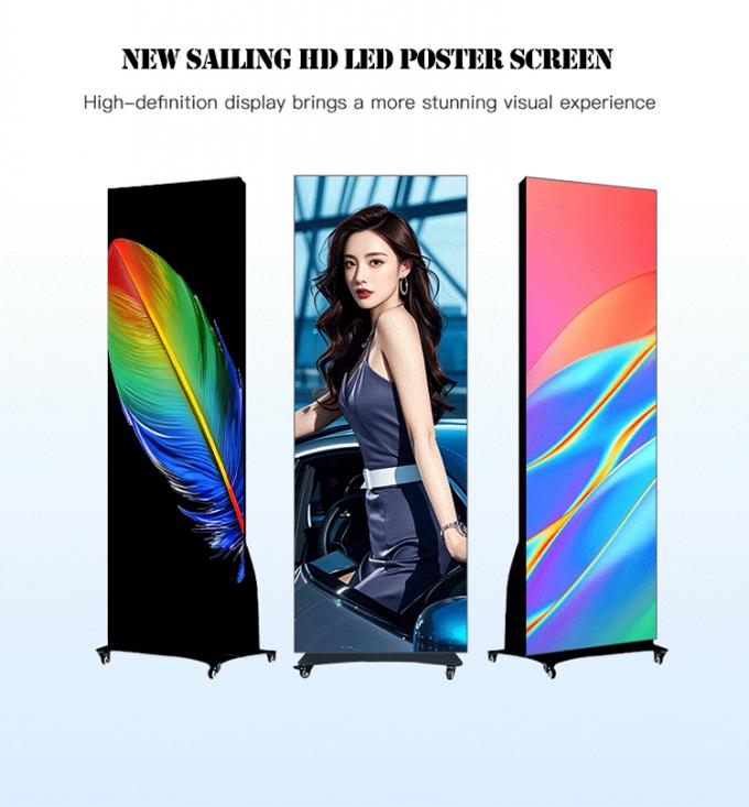 P2.5 Faltbares LED-Poster Indoor LED-Poster Werbeprodukt-Show 1