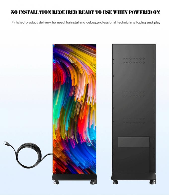 P2.5 Faltbares LED-Poster Indoor LED-Poster Werbeprodukt-Show 4