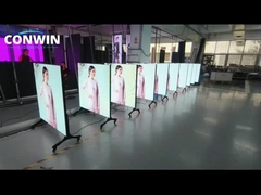 Interaktiver intelligenter HD 2K 4K LED-Bildschirm-TV 145 Zoll mit Alumiframe-Umalloy für Ausstellungshalle