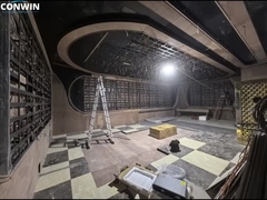 Innen HD-LED-Display Pixel 1,53mm Ultra-Schlanke Aluminium-LED-Videowandplatten